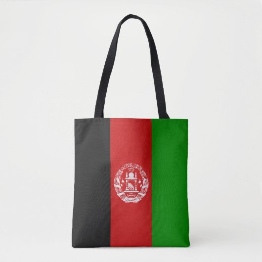 Mode Koel Afghanistan vlag Tote Bag (Voorkant)