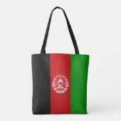 Mode Koel Afghanistan vlag Tote Bag (Achterkant)