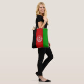 Mode Koel Afghanistan vlag Tote Bag (Op model)
