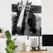 Mode komt overeen met luchtvaart, jaren '20 poster (Thuiskantoor)