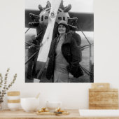 Mode komt overeen met luchtvaart, jaren '20 poster (Keuken)