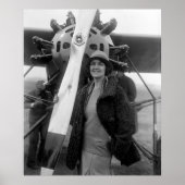 Mode komt overeen met luchtvaart, jaren '20 poster (Voorkant)