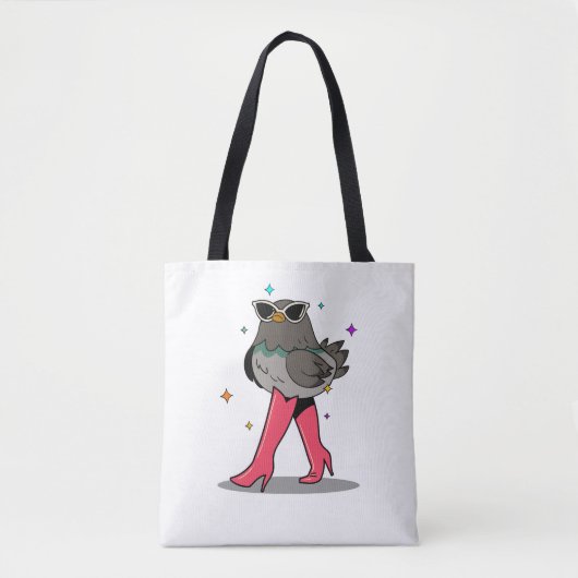 Mode Kuiken in Zonnebrillen & Laarzen  Tote Bag (Voorkant)