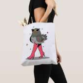 Mode Kuiken in Zonnebrillen & Laarzen  Tote Bag (Dichtbij)