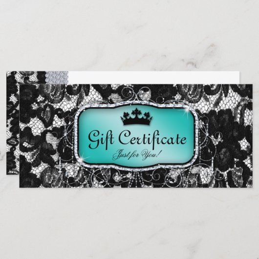 Mode Lace Cute Crown Salon (Voorkant / Achterkant)