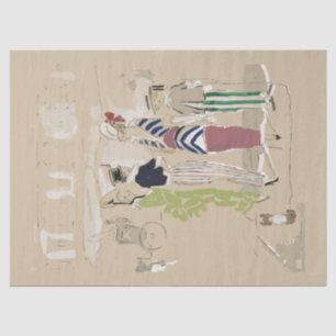 Mode Lady Dog ontkoppeling Tissuepapier