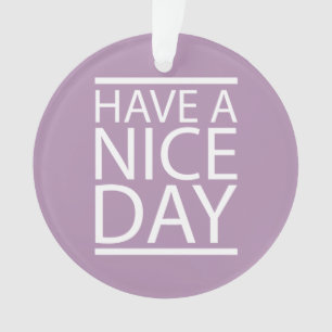 Mode Lavendel Kruid Hebben Een Leuke Dag Ornament