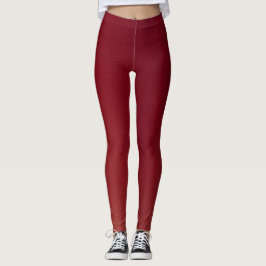 Mode Leggings in Bourgondië
