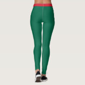 Mode leggings, Mexicaanse vlag Leggings (Achterkant)