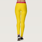 Mode leggings van New Mexico, vlag van New Mexico (Achterkant)