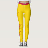 Mode leggings van New Mexico, vlag van New Mexico (Voorkant)