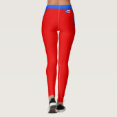 Mode leggings van Puerto Rico (Achterkant)