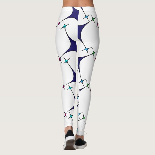 mode leggings voor vrouwen (Achterkant)