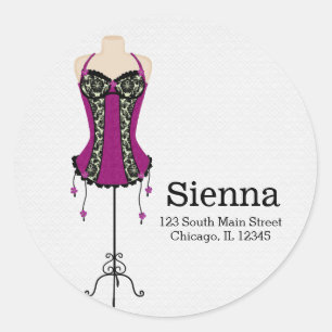 Mode Lingerie Ronde Sticker