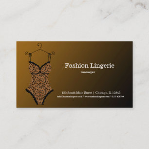 Mode Lingerie Visitekaartje