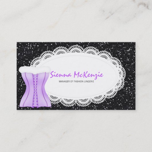 Mode Lingerie Visitekaartje (Voorkant)