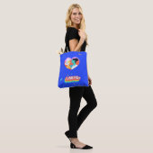 Mode Live Met Trots Regenboog LGBTQ+ Lesbienne Tote Bag (Op model)