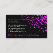 Mode Lux-styrelnaaimachine Visitekaartje (Achterkant)