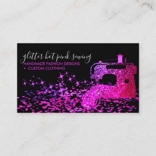 Mode Lux-styrelnaaimachine Visitekaartje (Voorkant)
