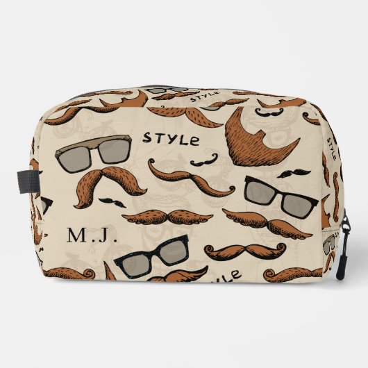 Mode Mannen | Gepersonaliseerd Toilettasje (Voorkant)