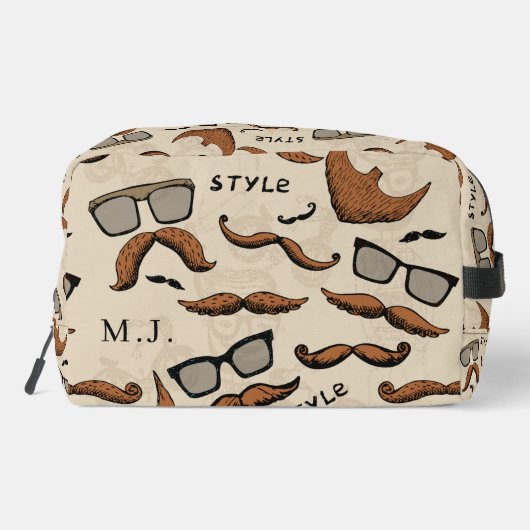 Mode Mannen | Gepersonaliseerd Toilettasje (Achterkant)