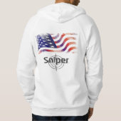 Mode Mannen VS-vlag Kleding kleding kleding Hoodie (Achterkant)