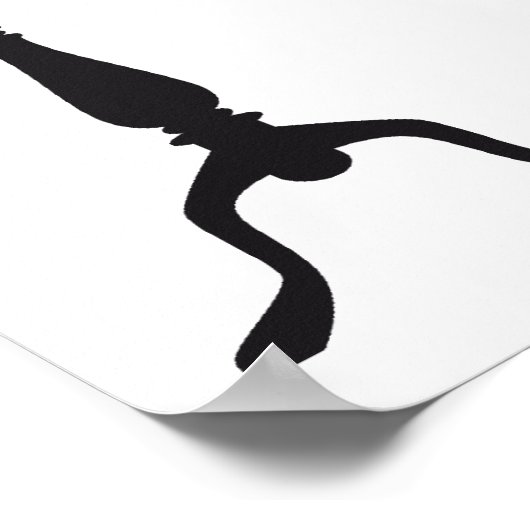  mode mannequins silhouettes poster (Hoek)