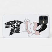 mode meisje Case-Mate iPhone case (Achterkant (horizontaal))