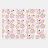 Mode Meisje Cosmetische Roze Patroon Inpakpapier Vel (Voorkant 2)