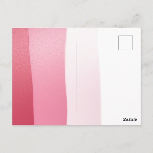 Mode meisje met cupcakes briefkaart (Achterkant)