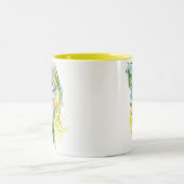 Mode meisje tweekleurige koffiemok (Center)