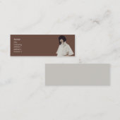 Mode Merchandiser - Skinny Mini Visitekaartje (Voorkant / Achterkant)