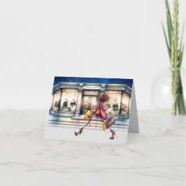 Mode merk. boetiek bedankkaart