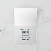 Mode merk. boetiek bedankkaart (Binnen)