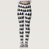 Mode met de witte kerstboom en de zwarte luis leggings (Voorkant)