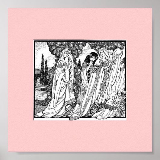 Mode Middeleeuwen Poster (Voorkant)