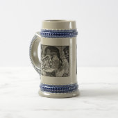 Mode middeleeuwen Stein Bierpul (Voorkant links)