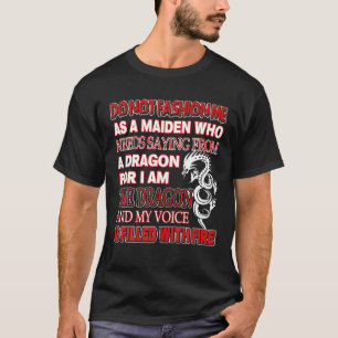 Mode mij niet als een maagd die gered moet worden t-shirt