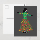 Mode Model 01 Briefkaart (Voorkant / Achterkant)