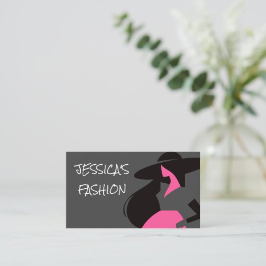 Mode model Logo Visitekaartje (Staand voorkant)