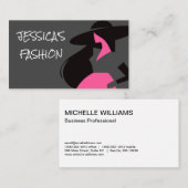 Mode model Logo Visitekaartje (Voorkant / Achterkant)