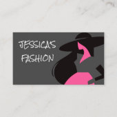 Mode model Logo Visitekaartje (Voorkant)