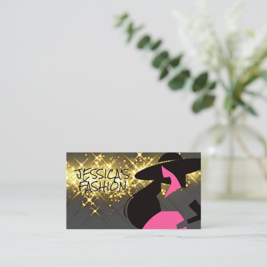 Mode Model Logo Visitekaartje (Staand voorkant)