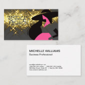 Mode Model Logo Visitekaartje (Voorkant / Achterkant)