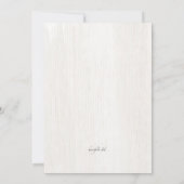 Mode model Mode Show uitnodiging (Achterkant)