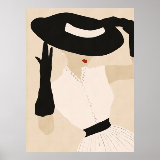  Mode model Poster (Voorkant)