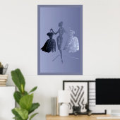 Mode Model Poster (Thuiskantoor)