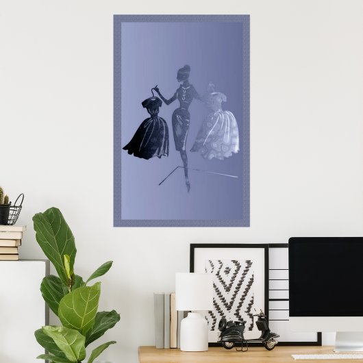 Mode Model Poster (Thuiskantoor)