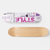 Mode Model Style Beauty Old School Skateboard (Horizontaal)