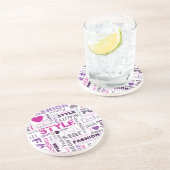 Mode Model Style Beauty Star Magazine Onderzetters (Zijkant)